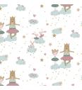 GOTS Poplin Prikupne balerine | bela | 100%CO