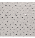 Perje | metallic | srebrna na svetlosivi | 96%CO / 4%EL