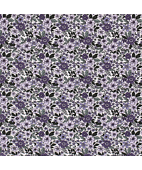 Nooteboom Poplin Drobne cvetke | lila | 100%CO 19404.043