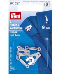 PRYM Kovinski zaponki za hlače in krila | 6mm | 2kos 265230