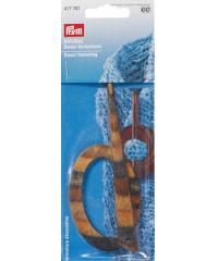 PRYM Okrasna zaponka za pletenine | lesena 417741