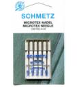 Strojne igle SCHMETZ Microtex | 60-80 | 5 kos