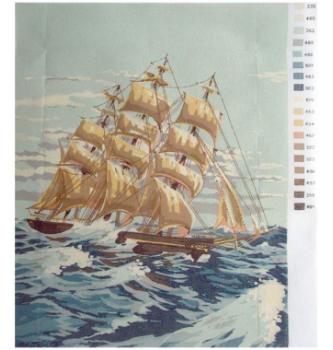 Gobelin set Na valovih | 40x50cm