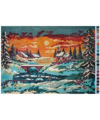 UNITAS Gobelin set Zimska večerna zarja | 52x37cm 190215