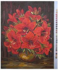 UNITAS Gobelin set Cvetovi amarilisa | 47x60cm 190299