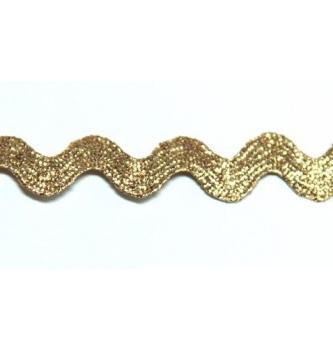 Cik-cak trak | 11mm | zlato