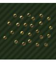 Neti za lepljenje | zlati | 3mm | 24 kos