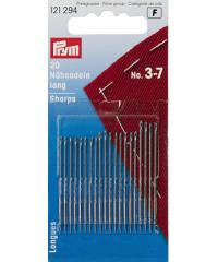 PRYM Šivanke za ročno šivanje | dolge | št. 3-7 | 20kos 121294