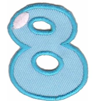 Našitek Številka 8