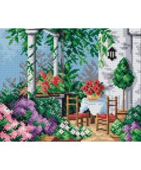 ORCHIDEA Gobelin Hiša na Kreti | 24x30cm 2258H